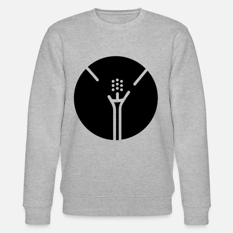 Logo du vagin - Sweat bio CHANGER Stanley/Stella Unisexe - gris chiné