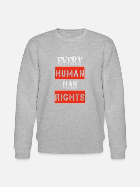 Human rights - Stanley/Stella CHANGER Unisex Organic Sweatshirt - 