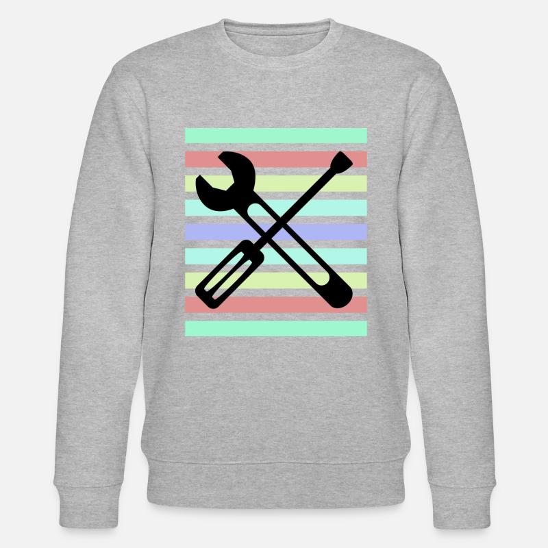 Conception d'outils Sunset - Sweat bio CHANGER Stanley/Stella Unisexe - gris chiné