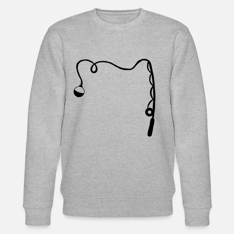 Pêche pêche cadeau pêche - Sweat bio CHANGER Stanley/Stella Unisexe - gris chiné