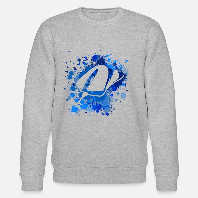 Mouse - Stanley/Stella Unisex Bio-Sweatshirt CHANGER  - Grau meliert