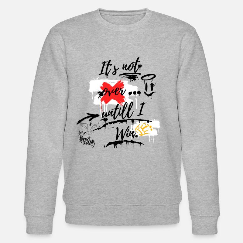 It´s not over ... 1 - Stanley/Stella Unisex Bio-Sweatshirt CHANGER  - Grau meliert