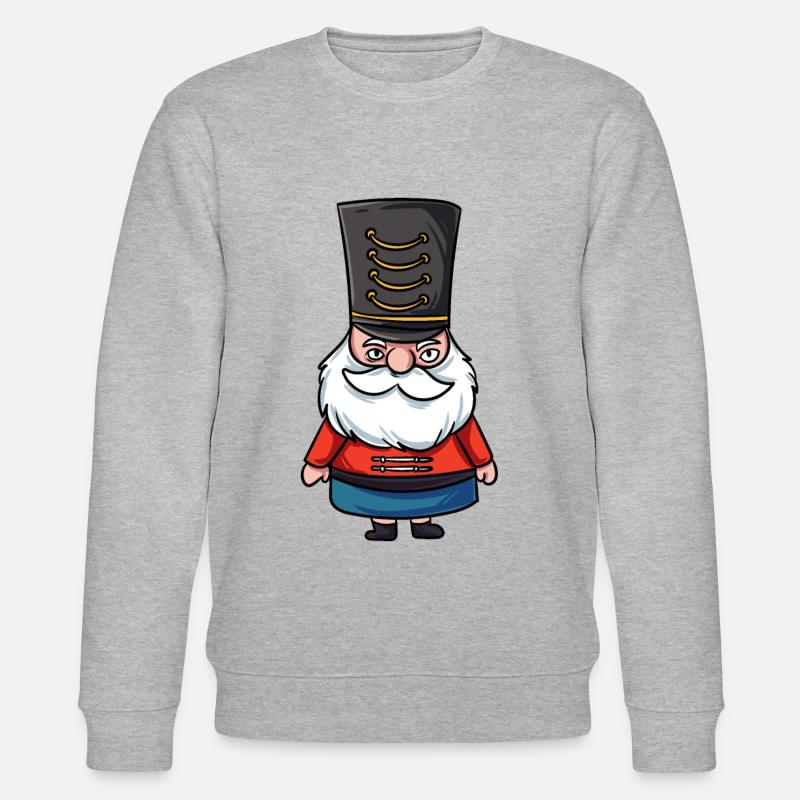Nutcracker - Stanley/Stella CHANGER Unisex Organic Sweatshirt - heather grey