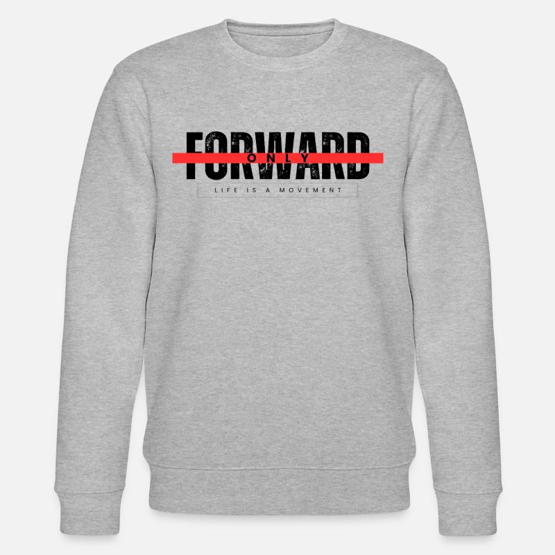 ONLY FORWARD - Stanley/Stella Unisex Bio-Sweatshirt CHANGER  - Grau meliert