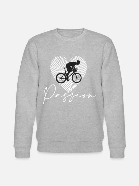 Bike - Stanley/Stella Unisex Bio-Sweatshirt CHANGER  - Grau meliert