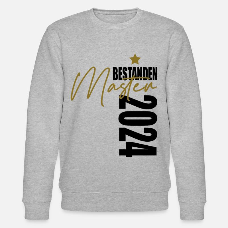 Master 2024 - Stanley/Stella Unisex Bio-Sweatshirt CHANGER  - Grau meliert