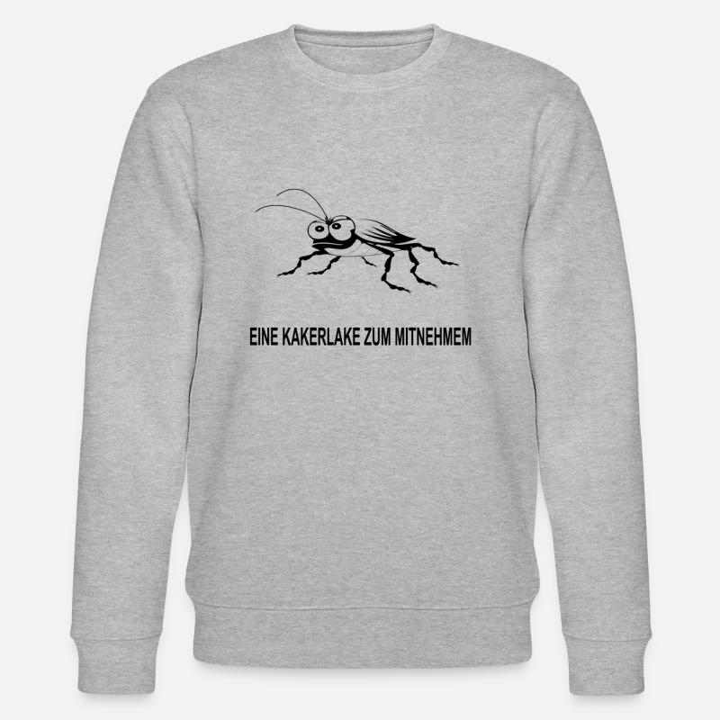 Un cafard - Sweat bio CHANGER Stanley/Stella Unisexe - gris chiné