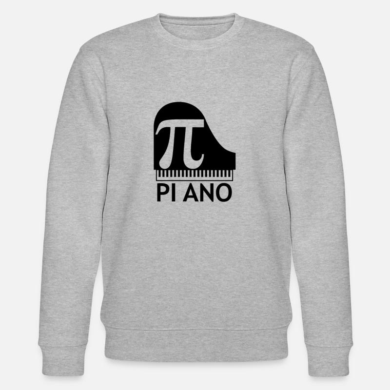Pi Ano - Sweat bio CHANGER Stanley/Stella Unisexe - gris chiné