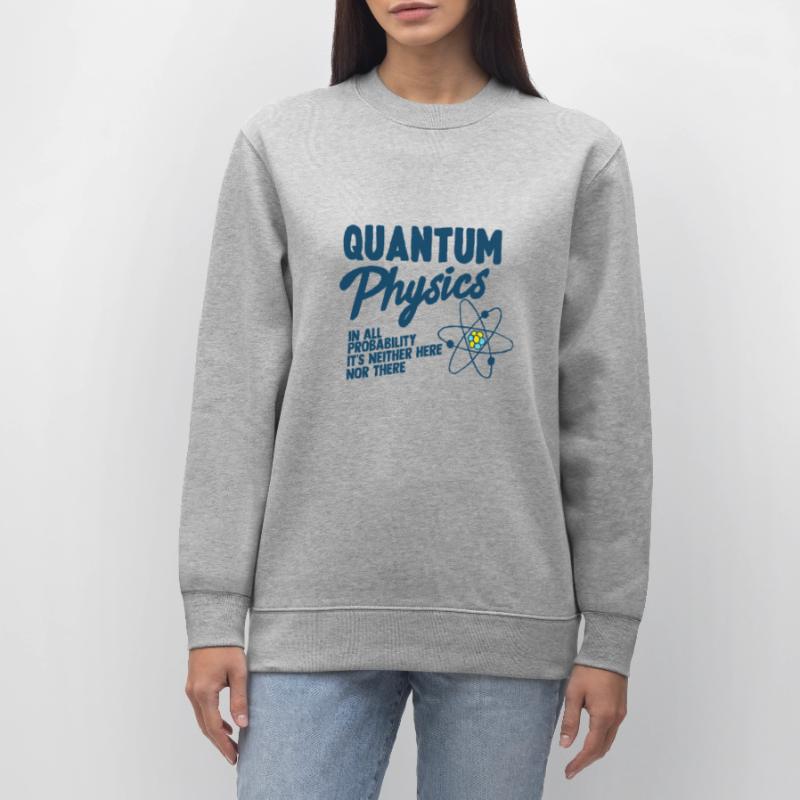 Quantum physics Physics Atom molecule Stanley/Stella CHANGER Unisex Organic Sweatshirt