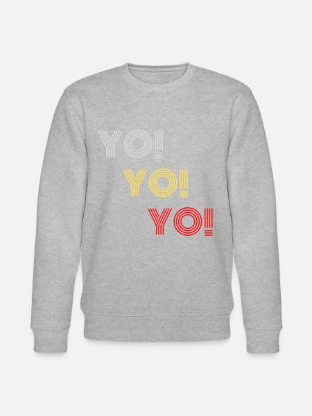 YO! - Stanley/Stella CHANGER Unisex Organic Sweatshirt - heather grey