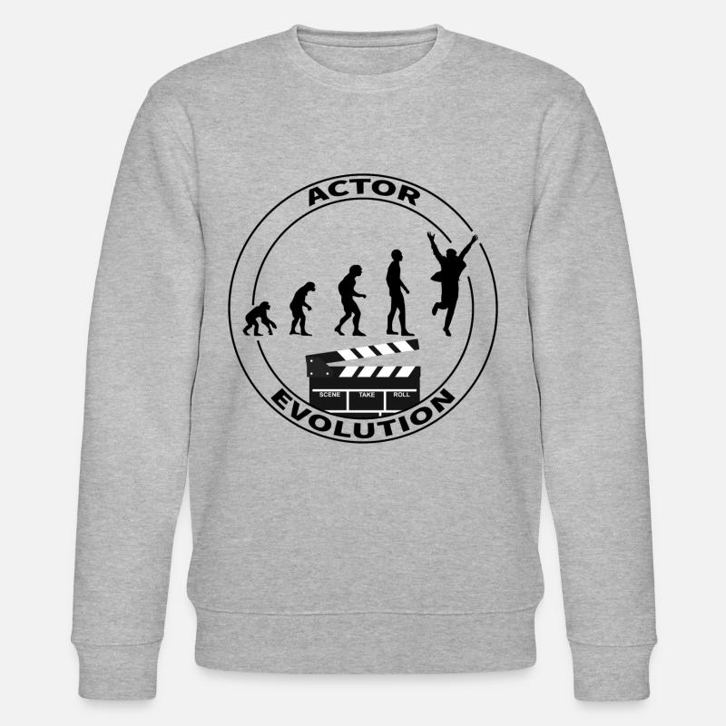 Cadeau d'interprète acteur d'évolution - Sweat bio CHANGER Stanley/Stella Unisexe - gris chiné