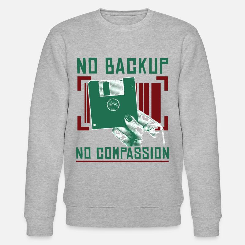 Funny Software Engineer - Stanley/Stella CHANGER Unisex Organic Sweatshirt - heather grey