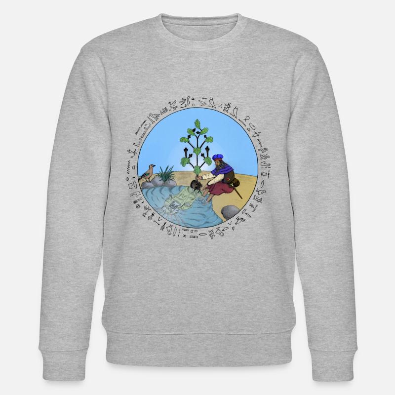 Cognition, écriture noire - Sweat bio CHANGER Stanley/Stella Unisexe - gris chiné