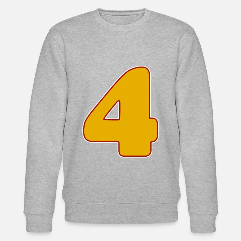 4 - Quatre - Sweat bio CHANGER Stanley/Stella Unisexe - gris chiné