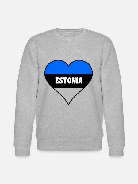 Estonia - Stanley/Stella CHANGER Unisex Organic Sweatshirt - heather grey
