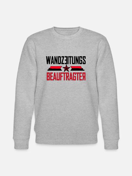 wandzeitungsbeauftragter - Stanley/Stella Unisex Bio-Sweatshirt CHANGER - Grau meliert