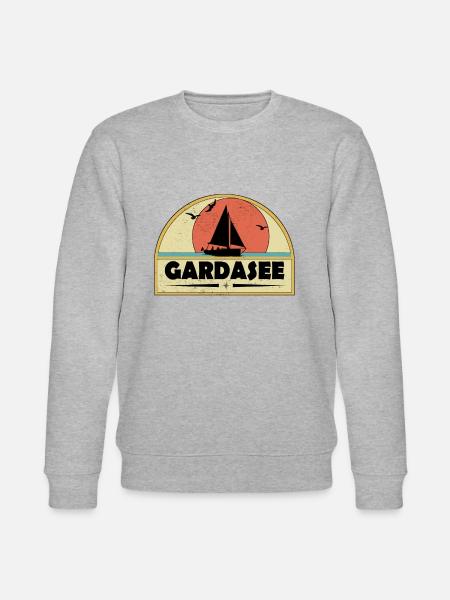 Gardasee - Stanley/Stella Unisex Bio-Sweatshirt CHANGER  - Grau meliert