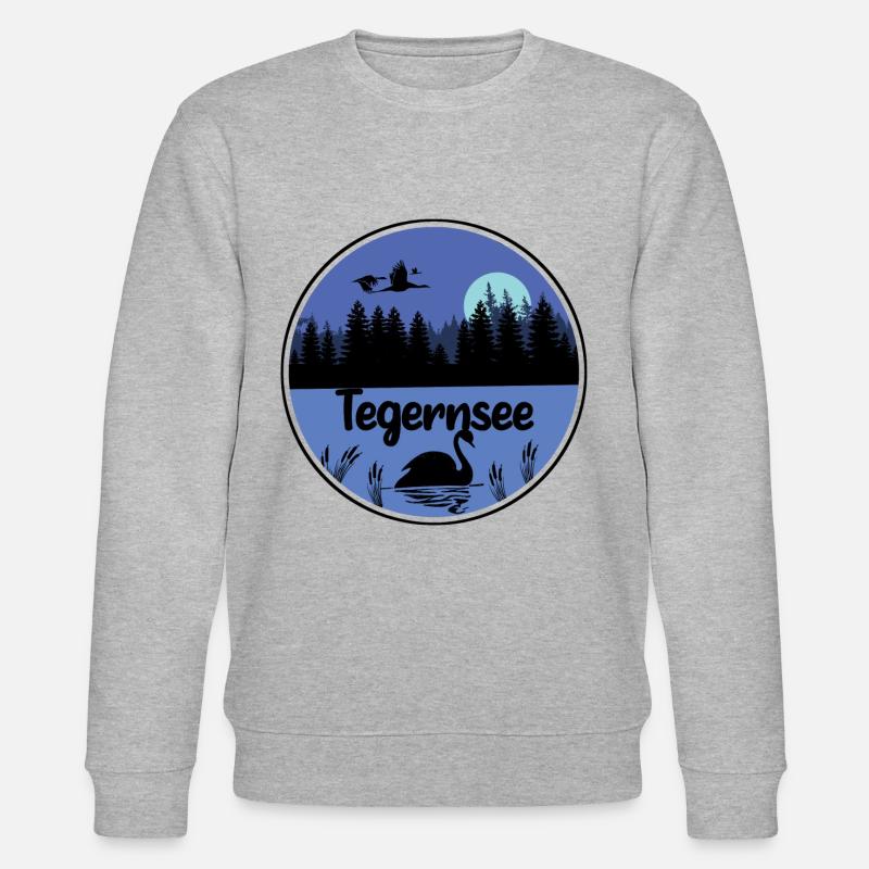 Tegernsee - Stanley/Stella Unisex Bio-Sweatshirt CHANGER  - Grau meliert