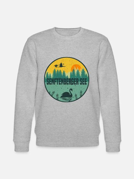 Senftenberger See - Stanley/Stella Unisex Bio-Sweatshirt CHANGER - Grau meliert