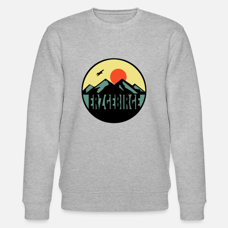 Erzgebirge - Stanley/Stella Unisex Bio-Sweatshirt CHANGER  - Grau meliert