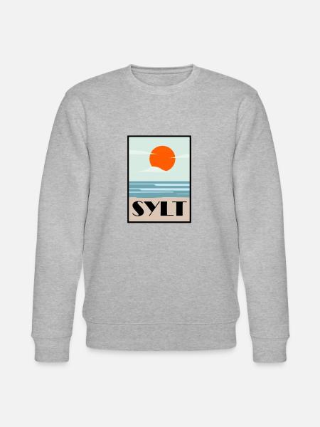 sylt - Stanley/Stella Unisex Bio-Sweatshirt CHANGER - Grau meliert