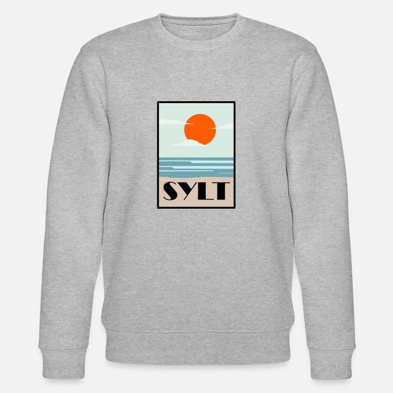 sylt - Stanley/Stella Unisex Bio-Sweatshirt CHANGER  - Grau meliert