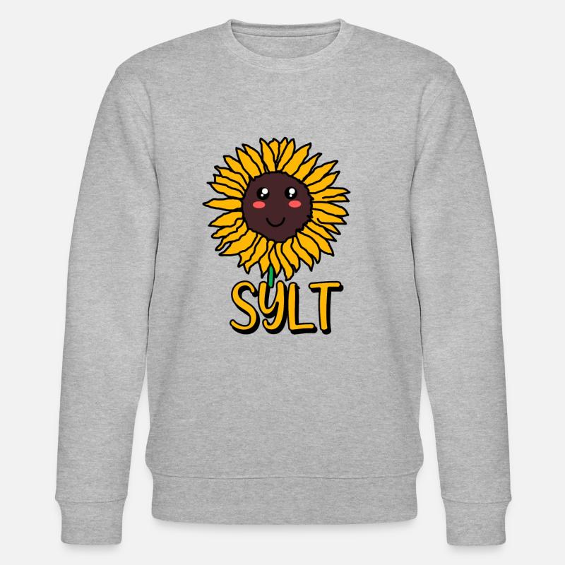 Sylt - Stanley/Stella Unisex Bio-Sweatshirt CHANGER  - Grau meliert