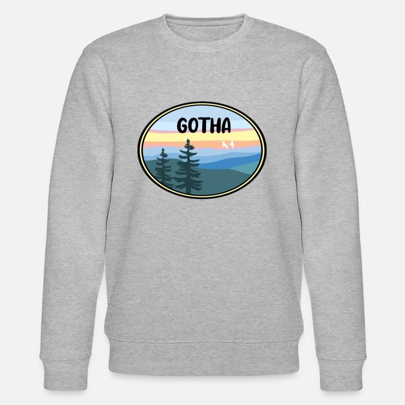 GothaLandschaft - Stanley/Stella Unisex Bio-Sweatshirt CHANGER  - Grau meliert