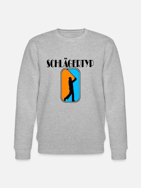 golf schlägertyp - Stanley/Stella Unisex Bio-Sweatshirt CHANGER  - Grau meliert
