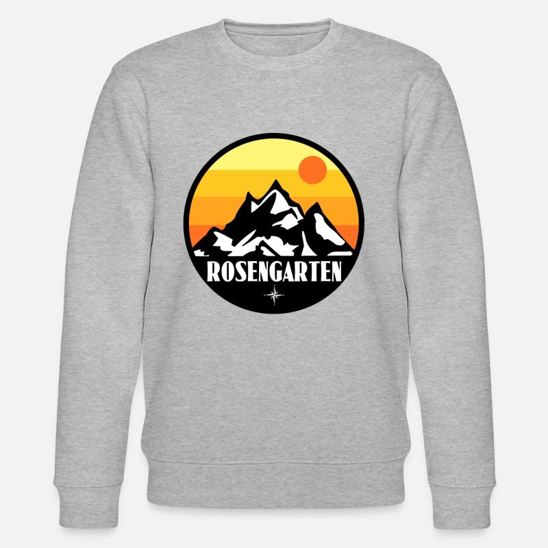 Rosengarten - Stanley/Stella Unisex Bio-Sweatshirt CHANGER  - Grau meliert