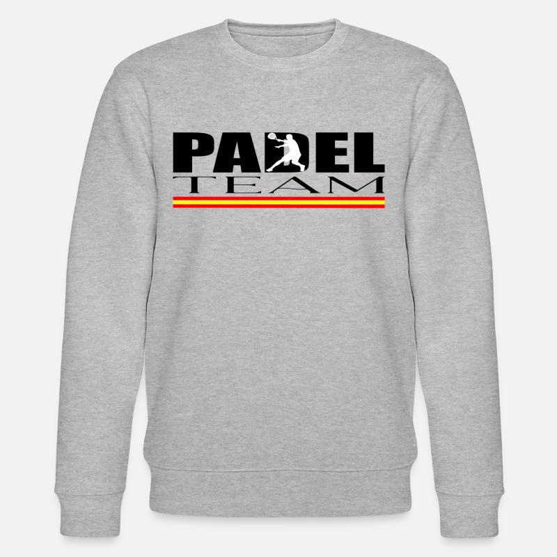 L’équipe Padel - Sweat bio CHANGER Stanley/Stella Unisexe - gris chiné