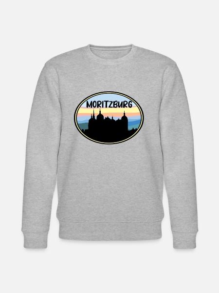 Moritzburg Schloss - Stanley/Stella Unisex Bio-Sweatshirt CHANGER - Grau meliert