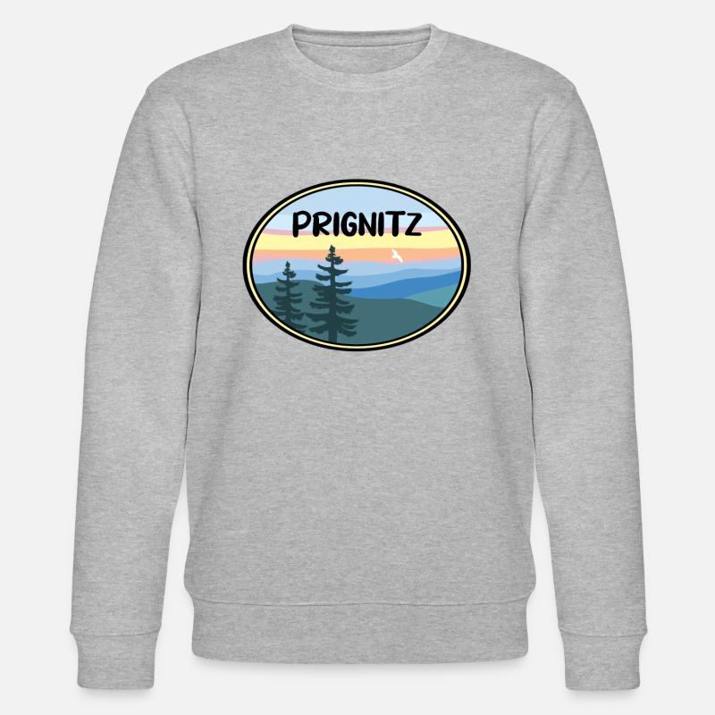 Prignitz - Stanley/Stella Unisex Bio-Sweatshirt CHANGER  - Grau meliert