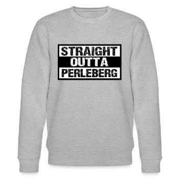 Perleberg - Stanley/Stella Unisex Bio-Sweatshirt CHANGER  - Grau meliert - Vorne - Nik (191cm) & Marisol (170cm)