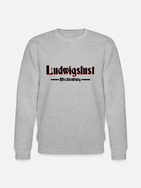 Ludwigslust Mecklenburg - Stanley/Stella Unisex Bio-Sweatshirt CHANGER  - Grau meliert