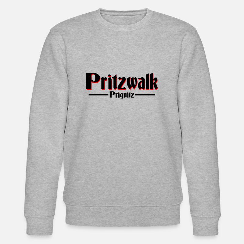 Pritzwalk - Stanley/Stella Unisex Bio-Sweatshirt CHANGER  - Grau meliert
