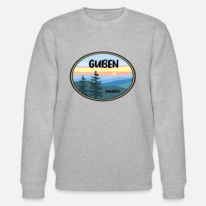 Guben - Stanley/Stella Unisex Bio-Sweatshirt CHANGER  - Grau meliert