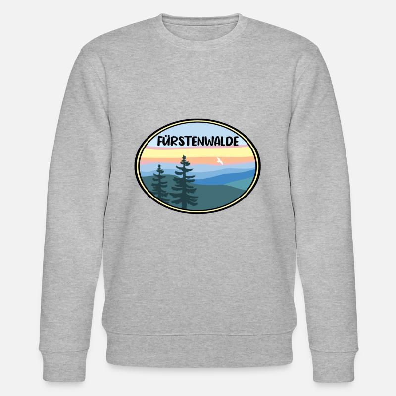 Fürstenwalde Spree - Stanley/Stella Unisex Bio-Sweatshirt CHANGER  - Grau meliert