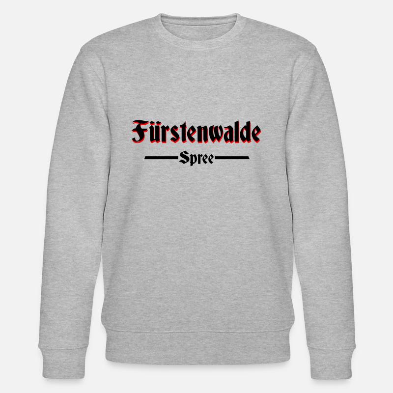 Fürstenwalde Spree - Stanley/Stella Unisex Bio-Sweatshirt CHANGER  - Grau meliert