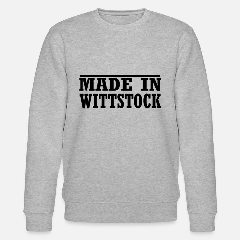 Wittstock - Stanley/Stella Unisex Bio-Sweatshirt CHANGER  - Grau meliert