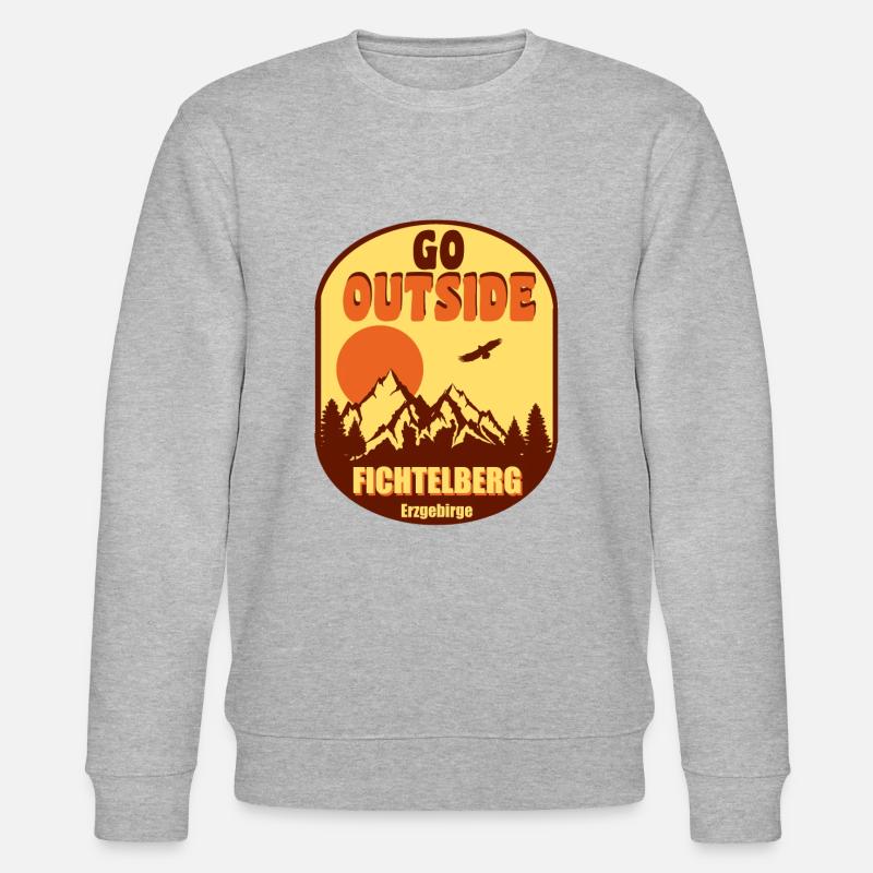 Fichtelberg - Stanley/Stella Unisex Bio-Sweatshirt CHANGER  - Grau meliert