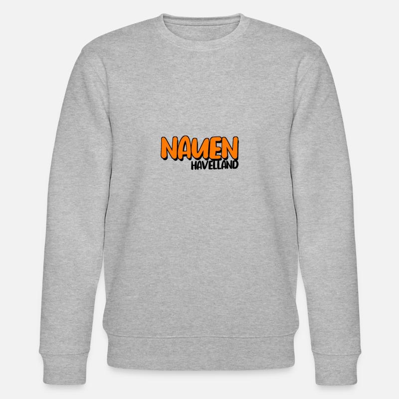 nauen Havelland - Stanley/Stella Unisex Bio-Sweatshirt CHANGER  - Grau meliert
