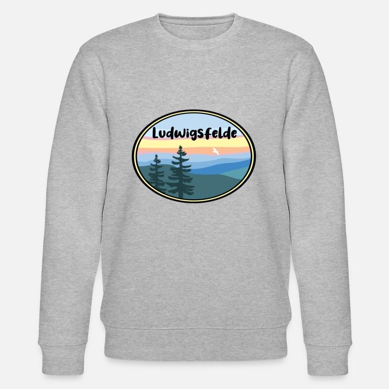 Ludwigsfelde - Stanley/Stella Unisex Bio-Sweatshirt CHANGER  - Grau meliert