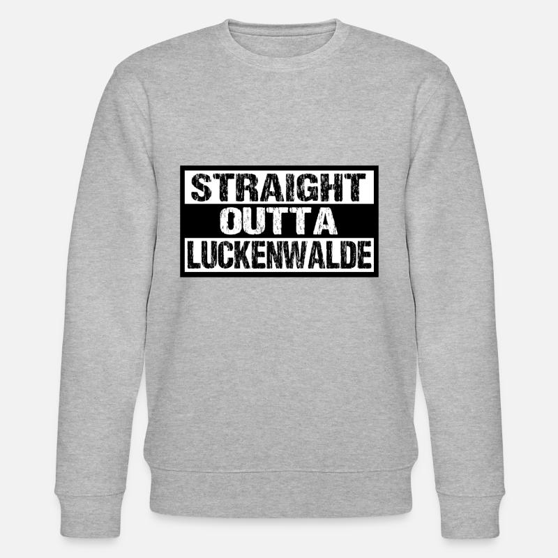 Luckenwalde - Stanley/Stella Unisex Bio-Sweatshirt CHANGER  - Grau meliert
