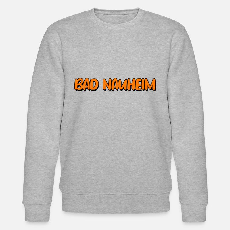 Bad Nauheim - Stanley/Stella Unisex Bio-Sweatshirt CHANGER  - Grau meliert