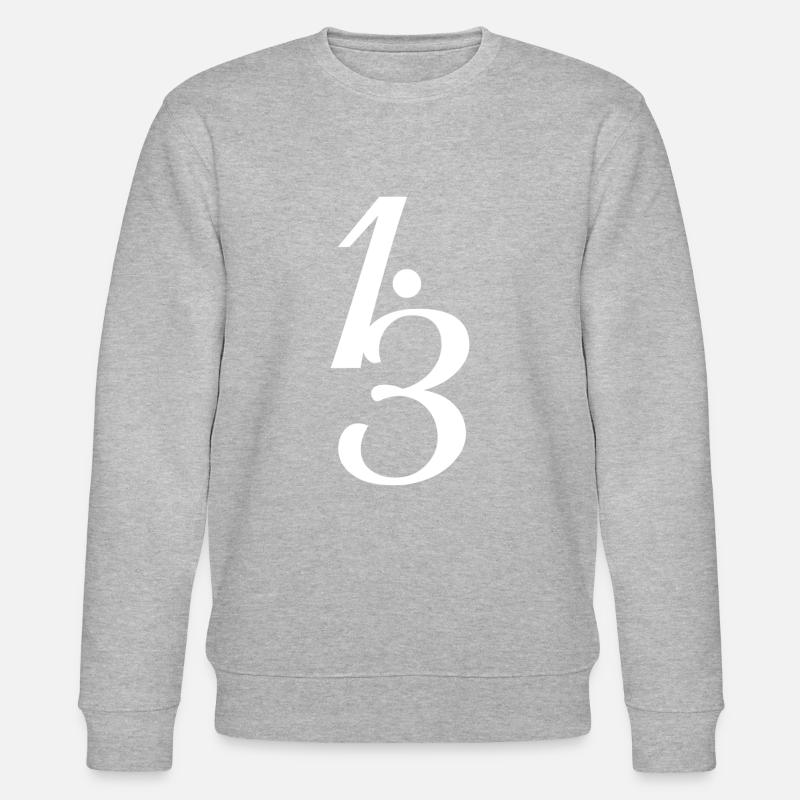 Conception humaine 1/3 Profil - Sweat bio CHANGER Stanley/Stella Unisexe - gris chiné