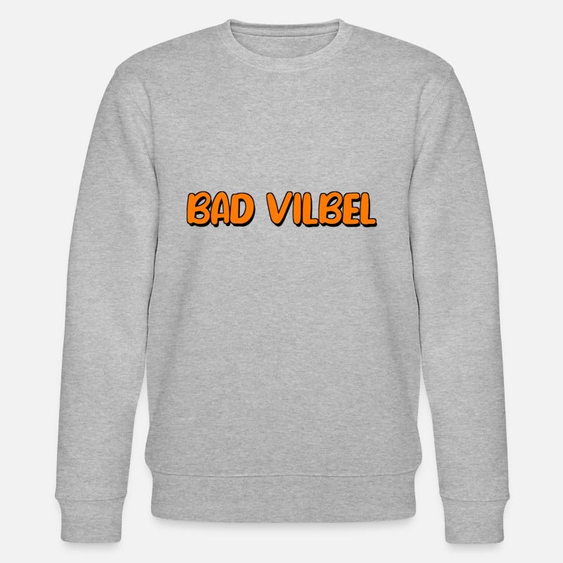 Bad Vilbel - Stanley/Stella Unisex Bio-Sweatshirt CHANGER  - Grau meliert