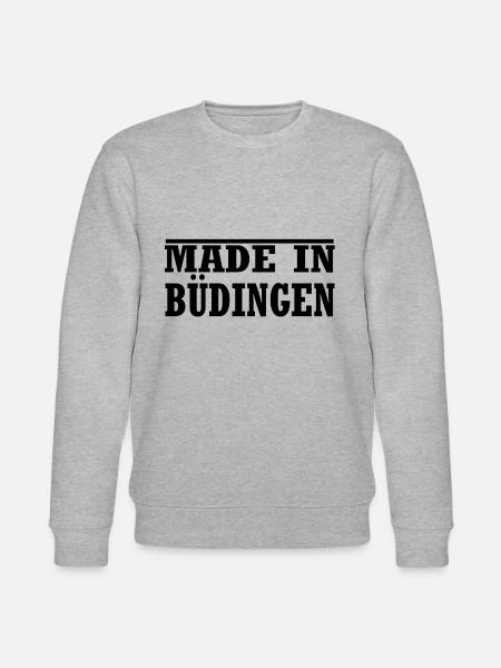 Büdingen - Stanley/Stella Unisex Bio-Sweatshirt CHANGER  - Grau meliert