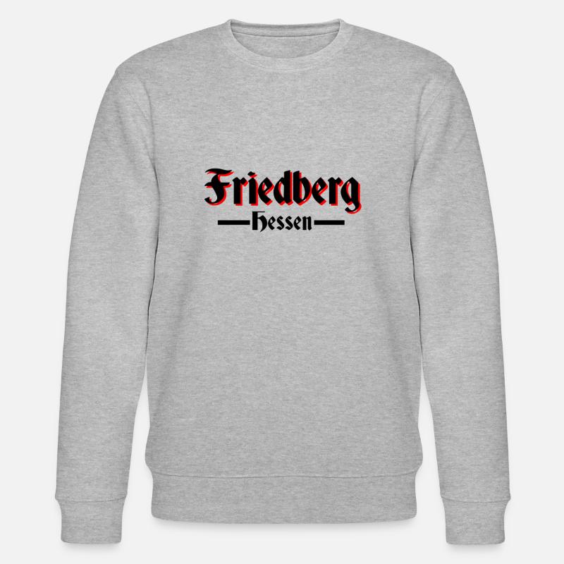 Friedberg in Hessen - Stanley/Stella Unisex Bio-Sweatshirt CHANGER  - Grau meliert