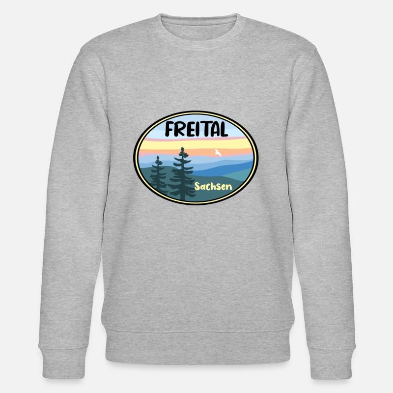 Freital - Stanley/Stella Unisex Bio-Sweatshirt CHANGER  - Grau meliert